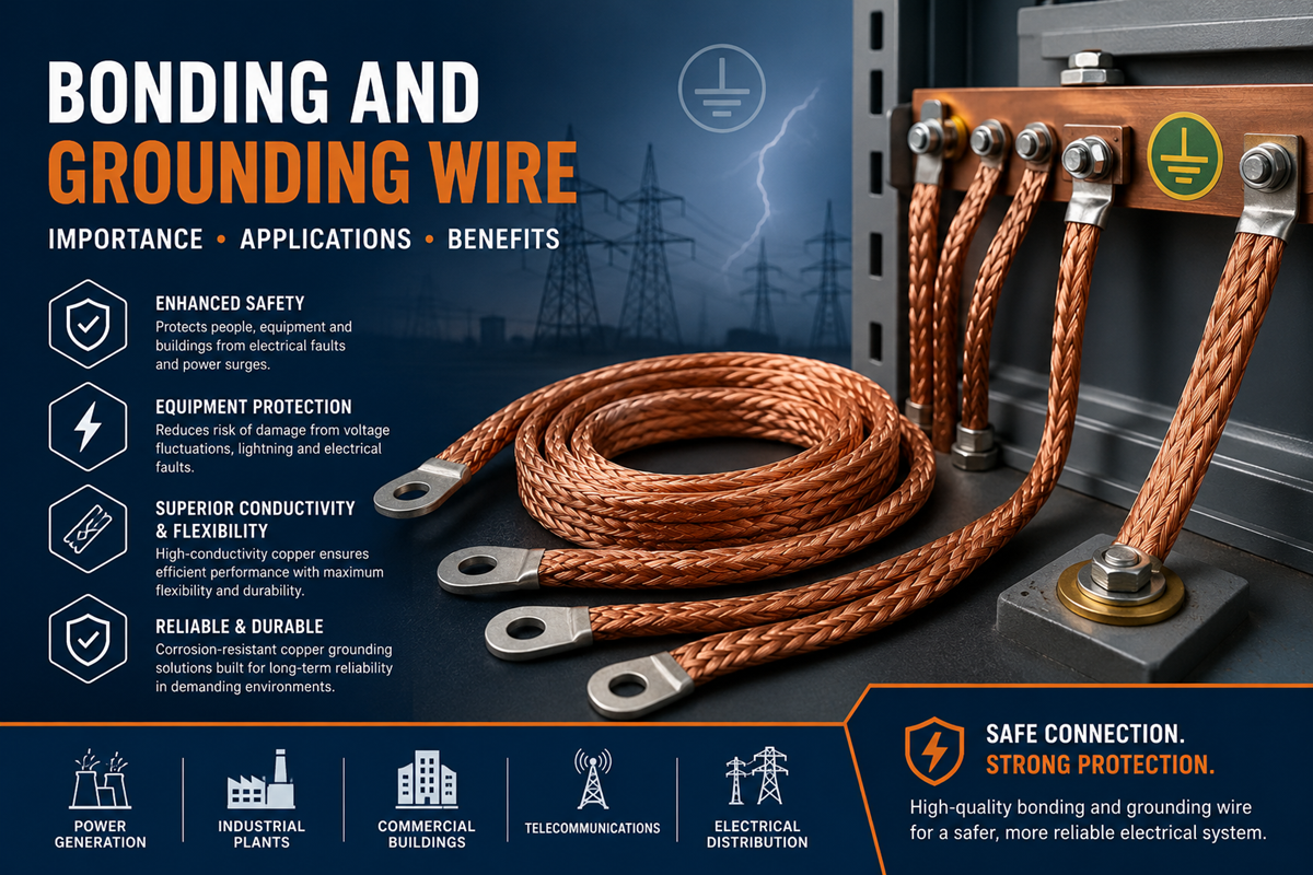 Bonding and Grounding Wire: Importance, Applications, and Benefits